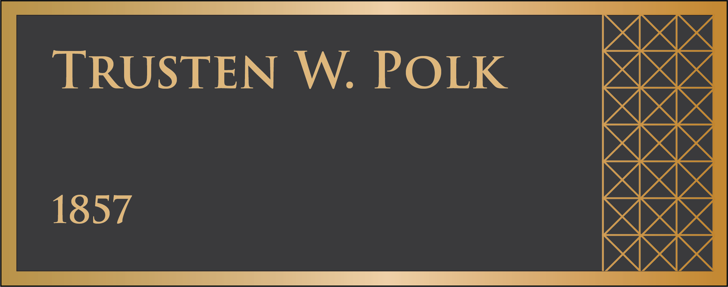 12th Governor, Trusten Polk