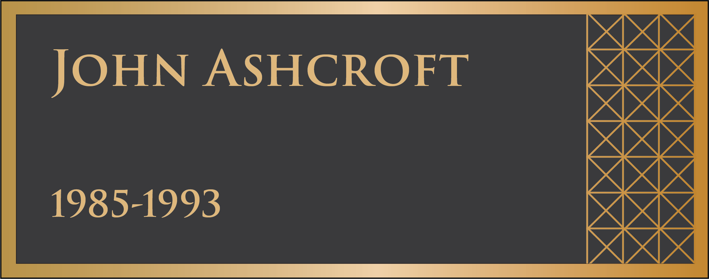 50th Governor, John Ashcroft