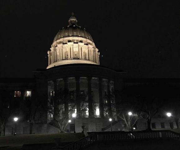 Capitol Dome Lighting After