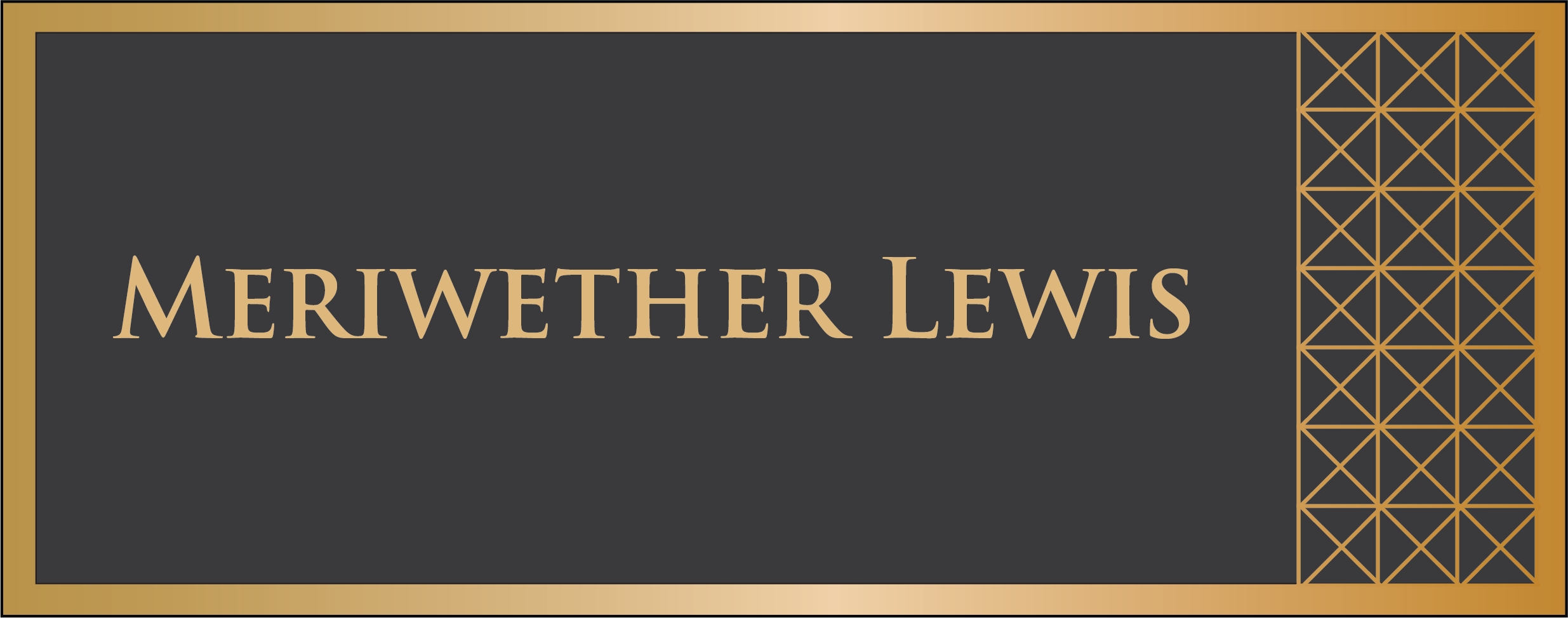 Territorial Governor, Meriwether Lewis