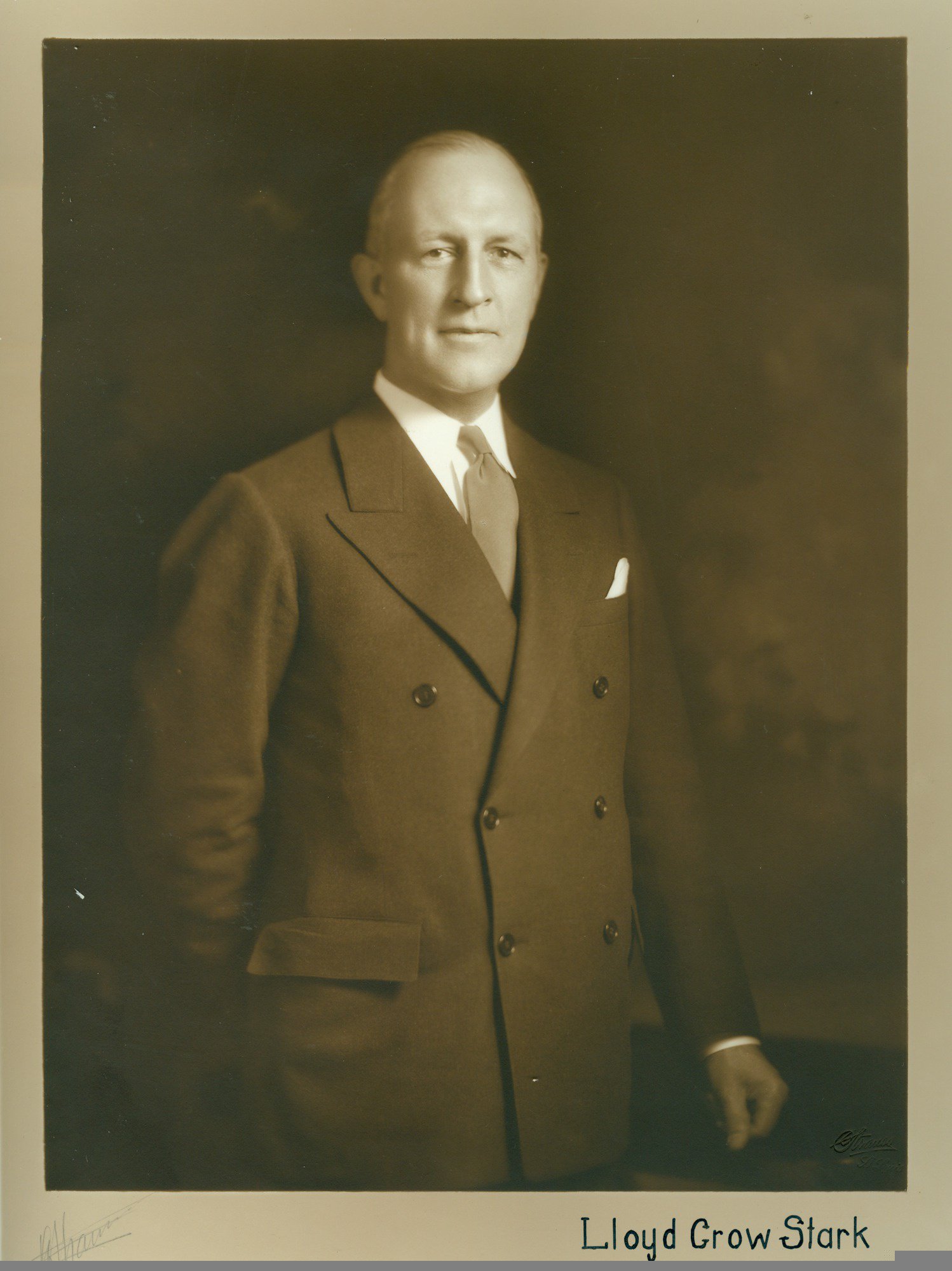 39th Governor of Missouri, Lloyd Crow Stark